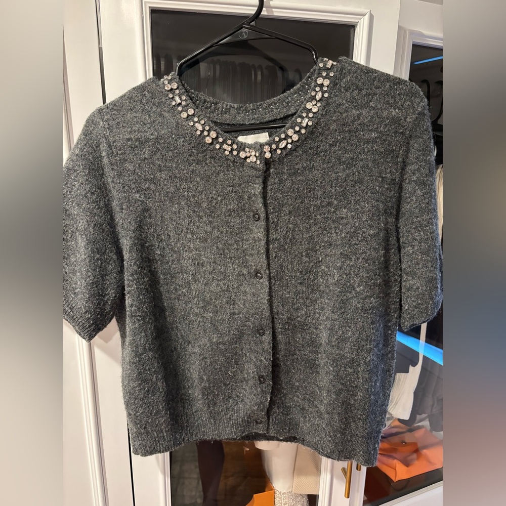 H&M Short Sleeve Sweater